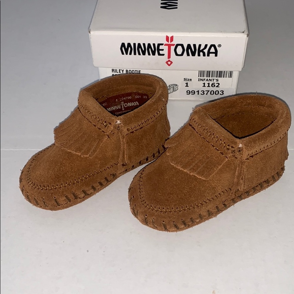 Minnetonka Riley Bootie - Infant - Picture 3 of 4